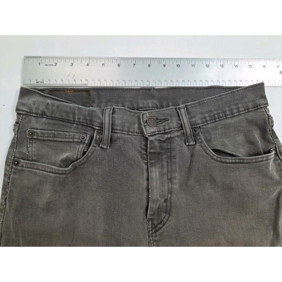 Levis 517 Jeans Men's 32x30 Gray Denim Distressed Pants Red Tab - Picture 11 of 12